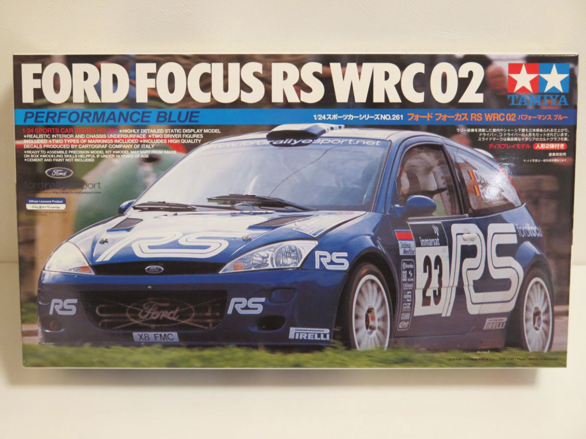 未組立 タミヤ 1 24 フォード フォーカス Rs Wrc 02 Ford Forcus パフォーマンスブルー デュバル ラリー 売買されたオークション情報 Yahooの商品情報をアーカイブ公開 オークファン Aucfan Com