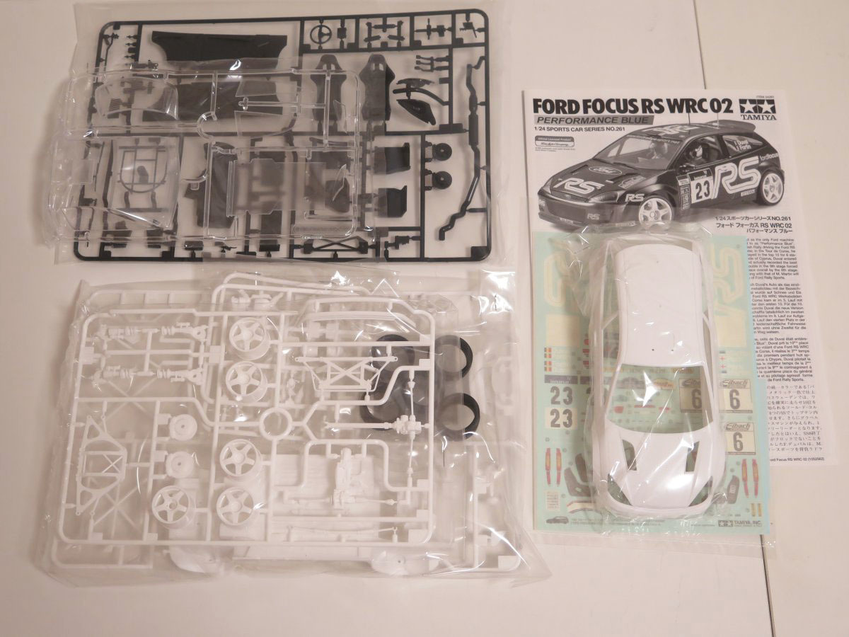 未組立 タミヤ 1 24 フォード フォーカス Rs Wrc 02 Ford Forcus パフォーマンスブルー デュバル ラリー 売買されたオークション情報 Yahooの商品情報をアーカイブ公開 オークファン Aucfan Com