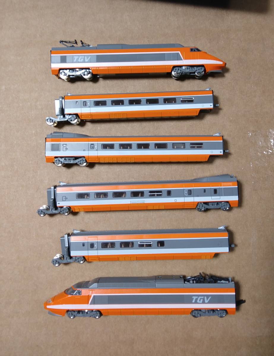 TGV S14701 Nゲージ 6両セット フランス国鉄 鉄道模型 KATO