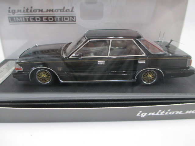 新品 IG 1/43 ignition model 1309 ニッサン グロリア Y30 4ドア