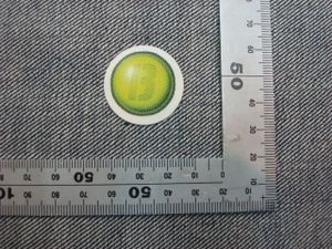 新品BURTON(バートン) Bステッカー（小小）緑