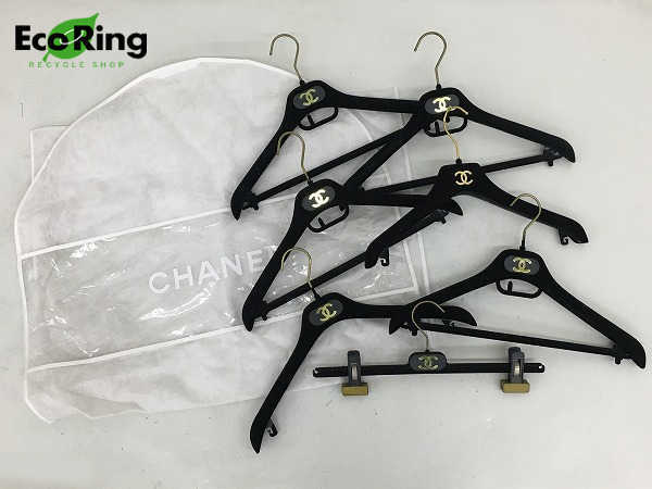 1円 CHANEL シャネル ハンガー＆衣装カバー 計8点セット HJ821