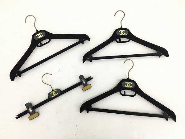 1円 CHANEL シャネル ハンガー＆衣装カバー 計8点セット HJ821