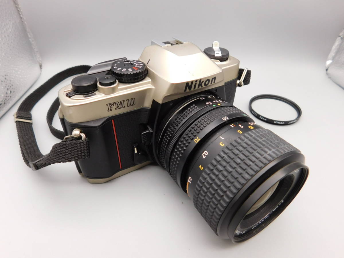 通販定価 動作品 NIKON ニコン 一眼レフカメラ FM10 レンズ Zoom