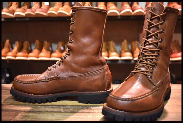Russell Moccasin ラッセルモカシン 青タグ レザー ブーツ 7EE 良品 青タグ】RUSSELL MOCCASIN ラッセルモカシン ハイカー ブーツ