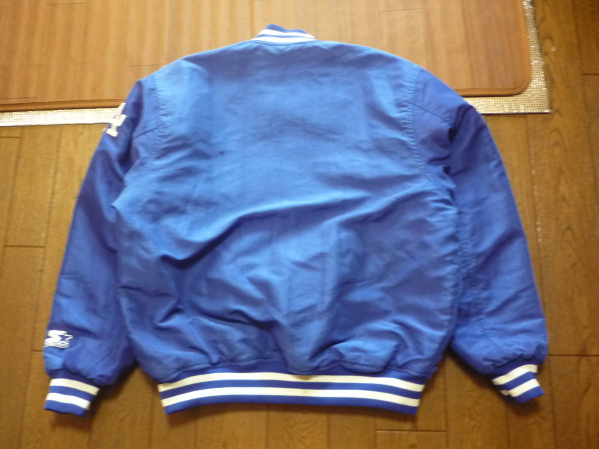 90s USA製 STARTER スターター Dodgers ドジャース ナイロン 中綿 