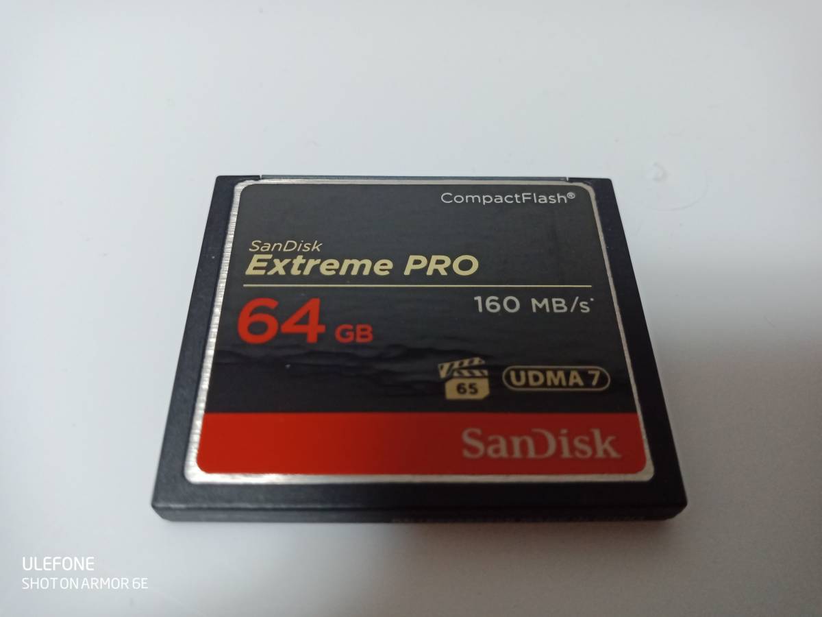 【中古品】サンディスク Extreme PRO CF 160MB/S 64GB _1