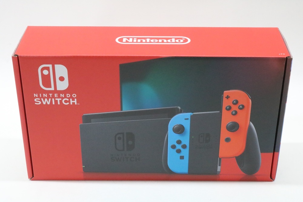 未使用 ニンテンドー スイッチ ネオンブルー／ネオンレッド HAD-S