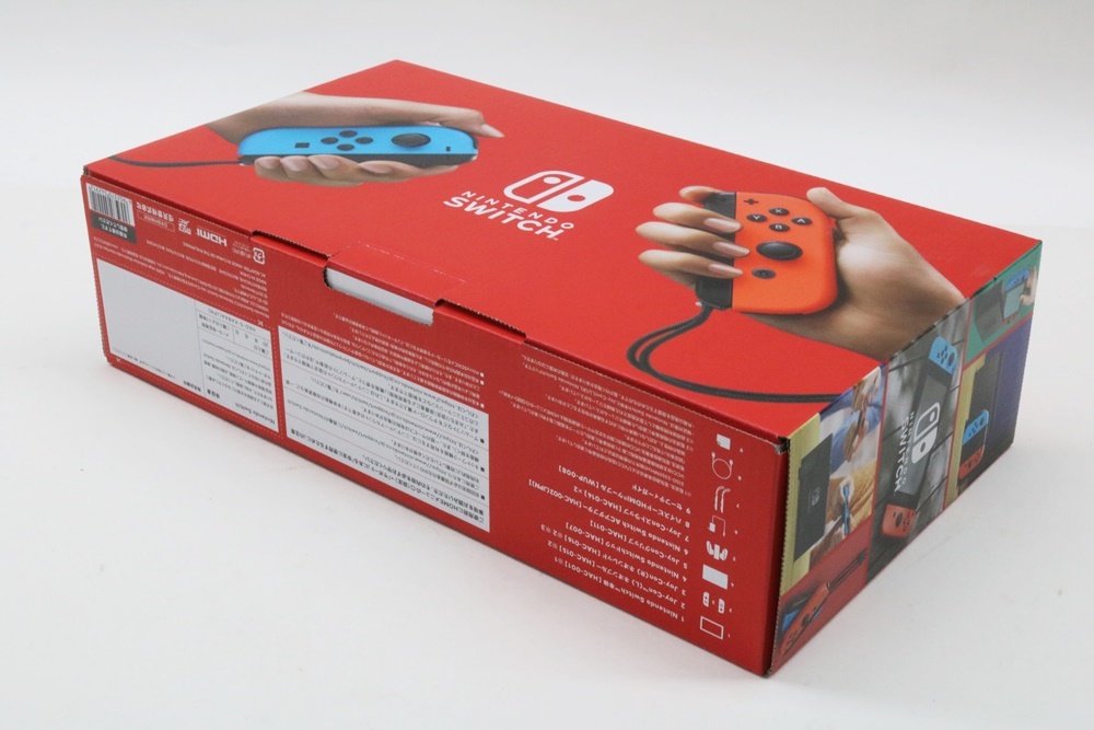 未使用 ニンテンドー スイッチ ネオンブルー／ネオンレッド HAD-S