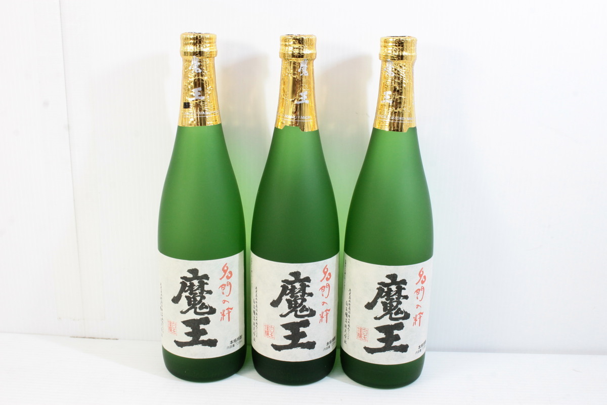 名門の粋　魔王　3本　　舜泉の司　元老院　5本 △026 【未開栓】 本格焼酎 名門の粋 魔王 720ml 3本セット 【公式通販】