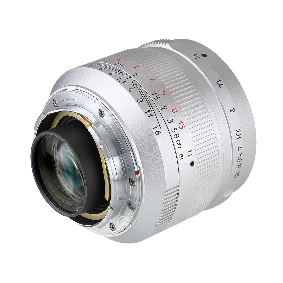 50mm F1.1 7artisans 七工匠 7Artisans シルバー [ライカM (ライカM用