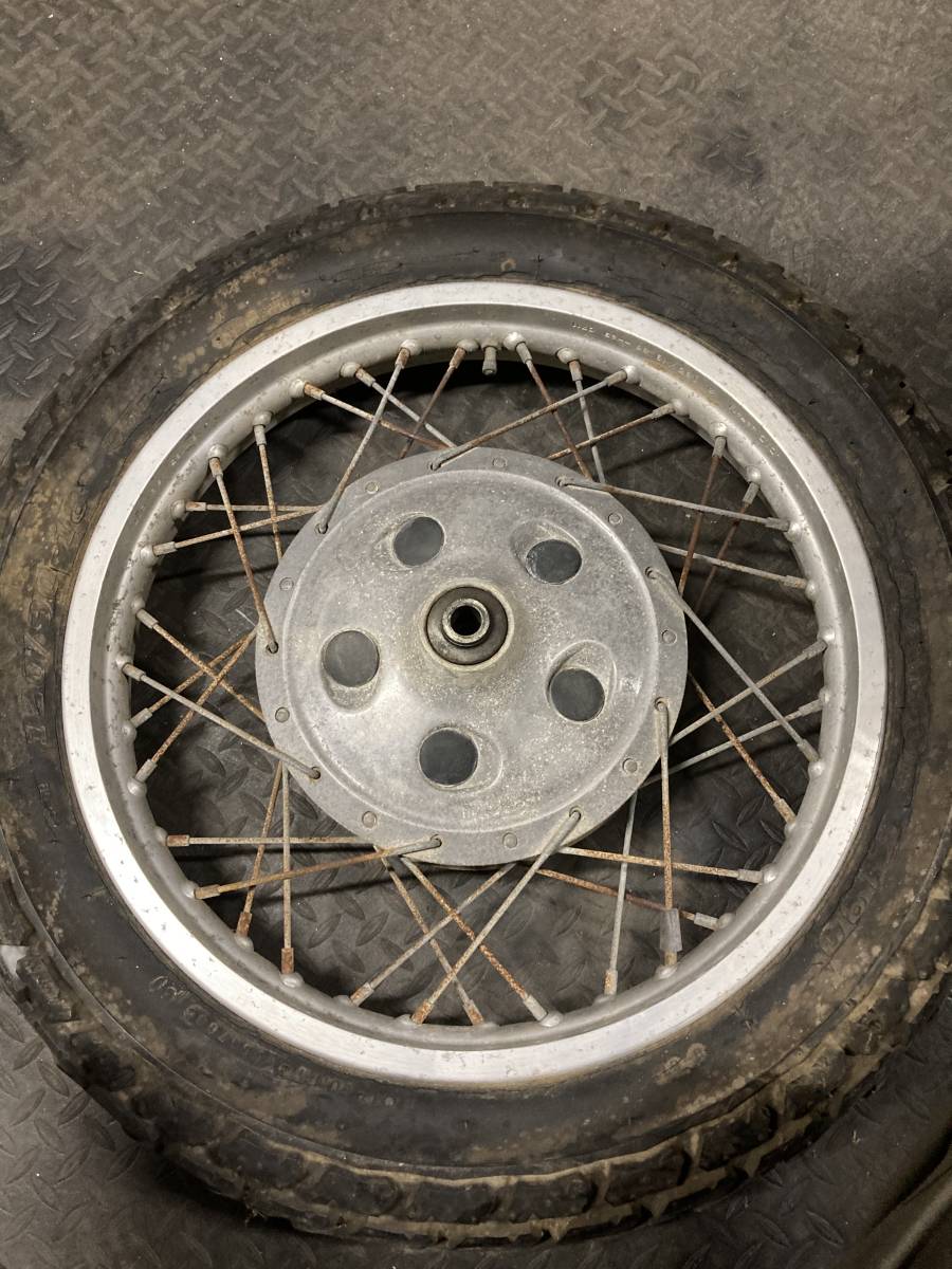 SR400 1JR 純正フロントホイール ドラムブレーキ SR400⁄500の純正