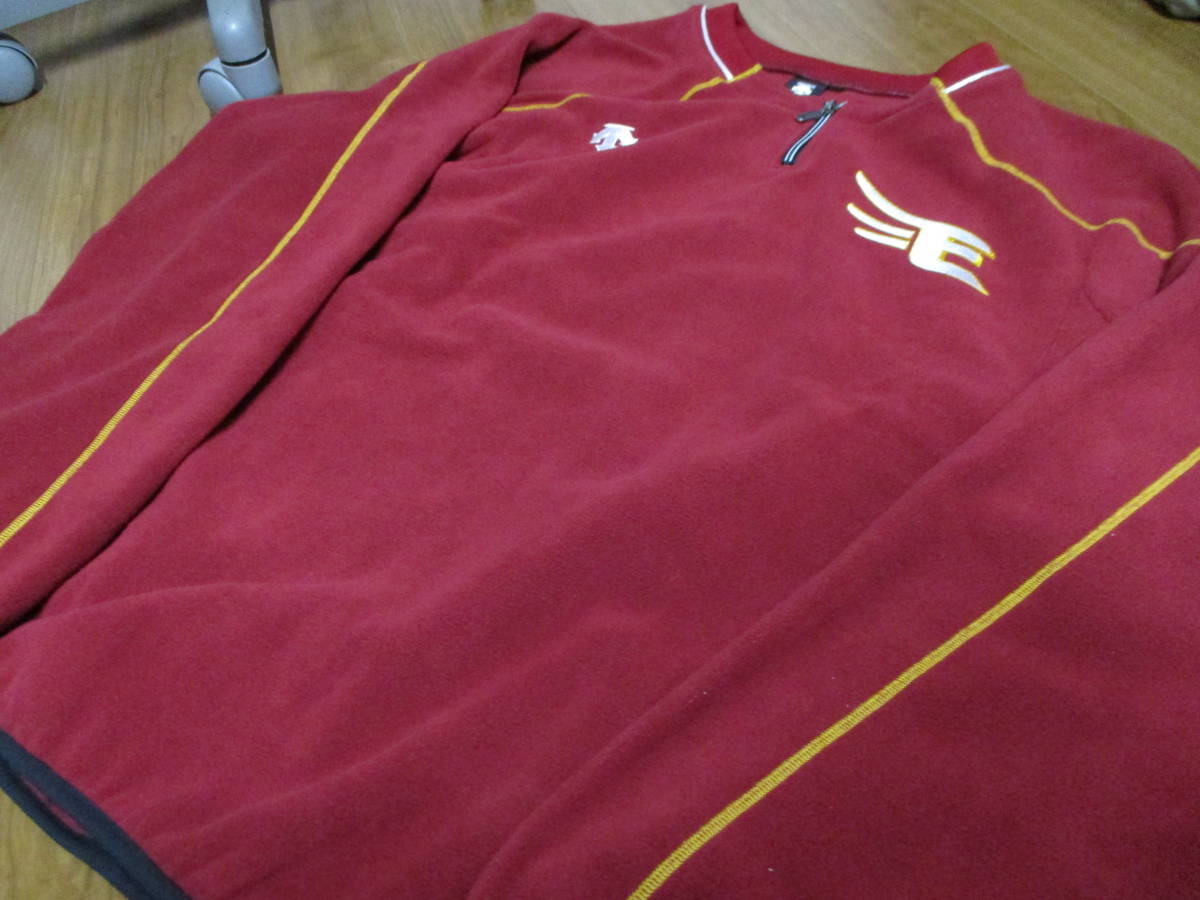 支給品 デサント 東北楽天イーグルス ハーフジップフリース XL-2XL