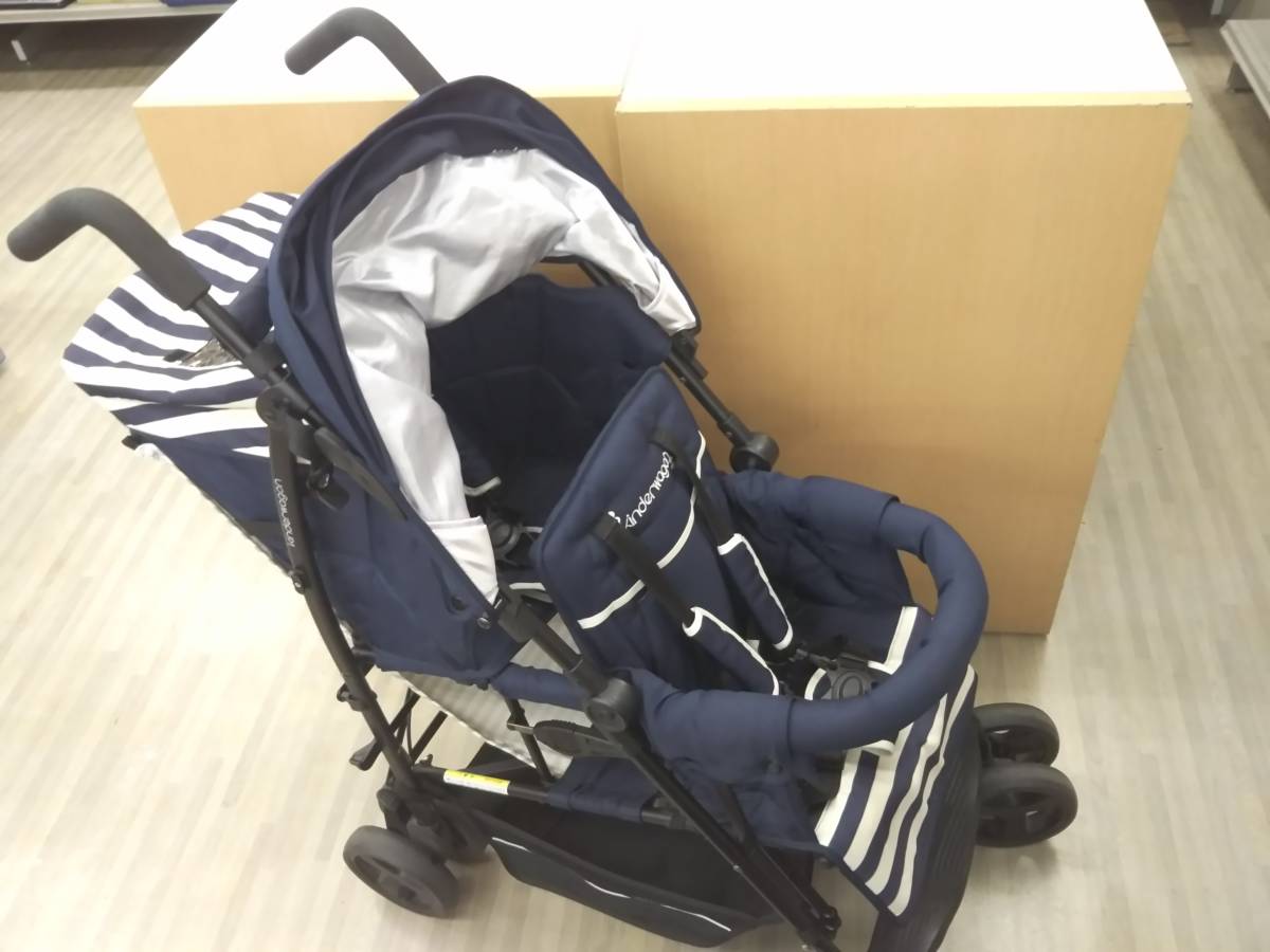 kinderwagon 日本育児 キンダーワゴン DUOシティHOP 2人乗りベビーカー