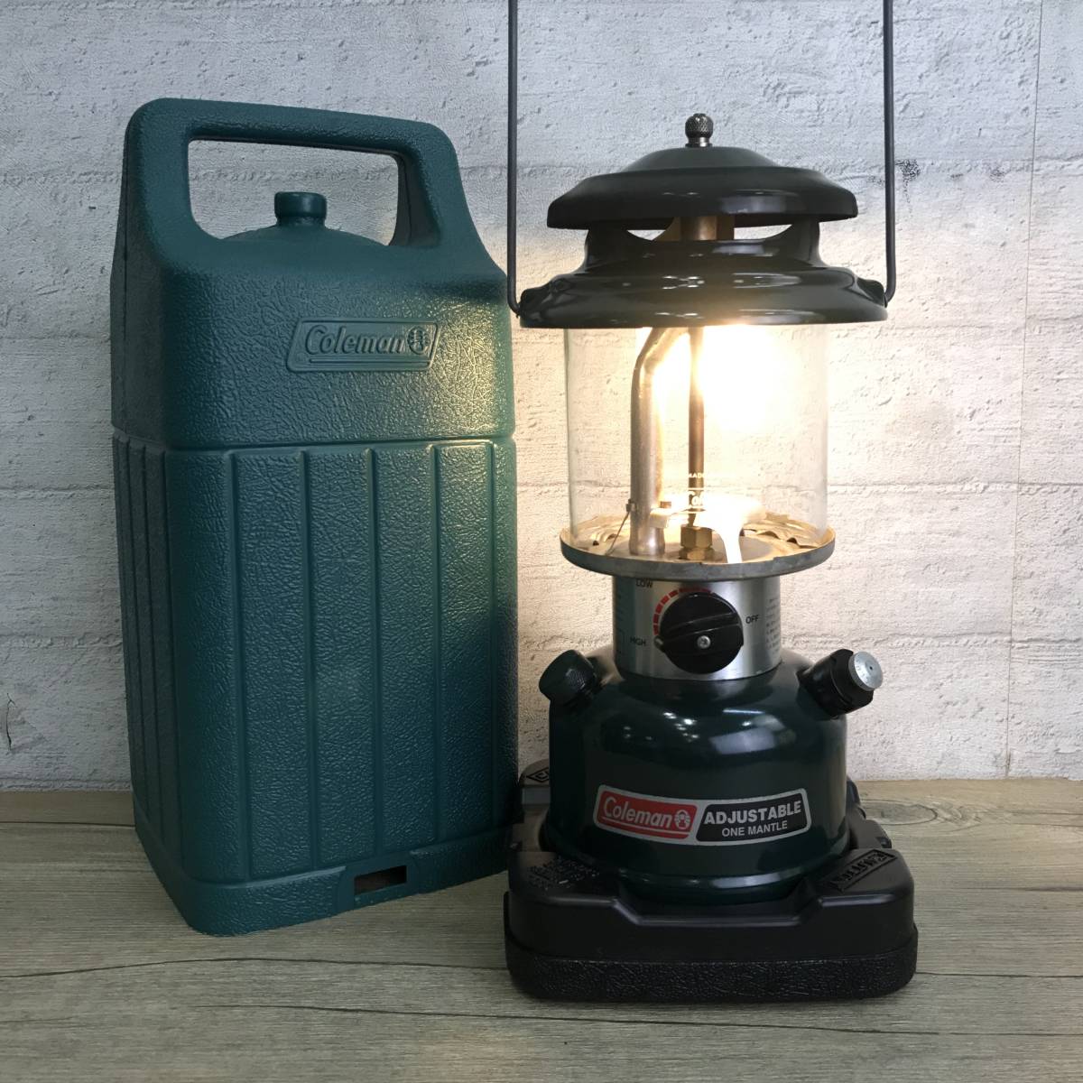 限定SALE，人気 札幌発 コールマン ランタン 286 288 ワンマントル 95年 ケース付き キャンプ用品 アウトドア 1マントル Coleman 北TK3(ホワイトガソリンランタン)｜売買されたオークション情報、yahooの商品情報 ホワイトガソリンランタン