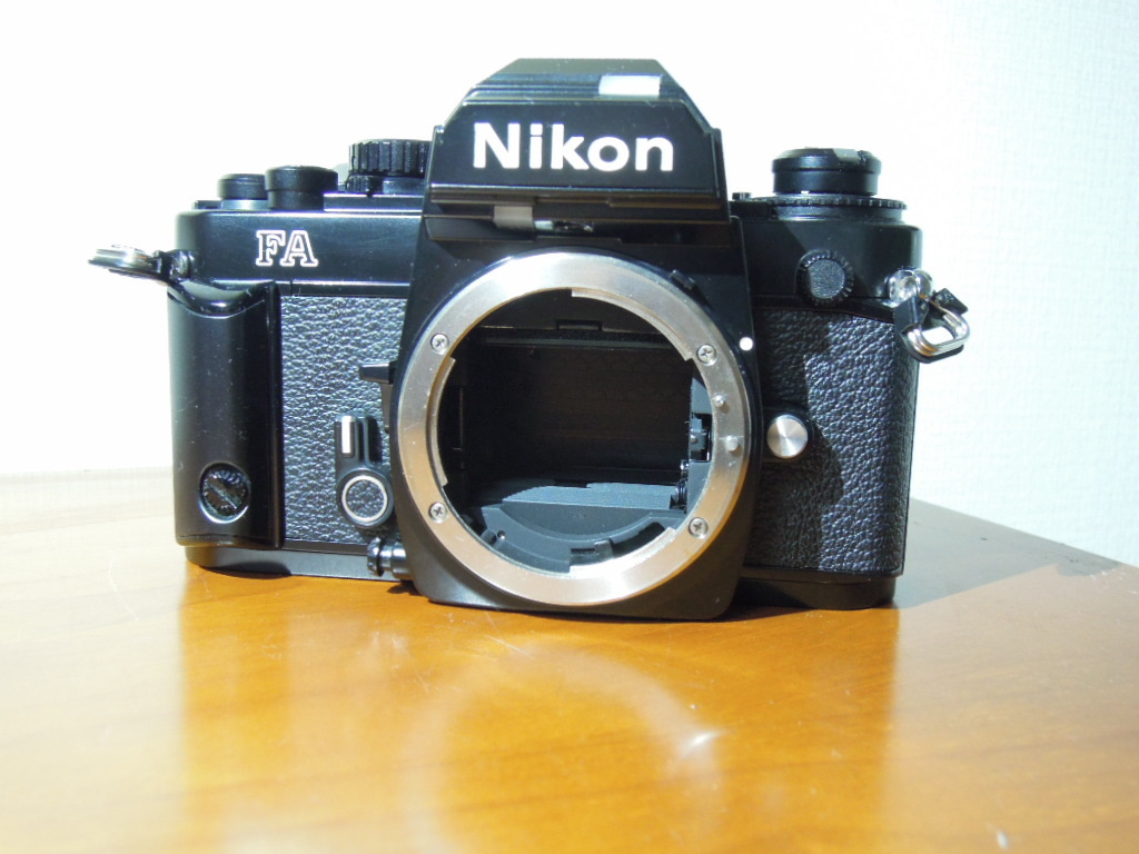 ジャンク】Nikon FA ブラック （不具合あり）