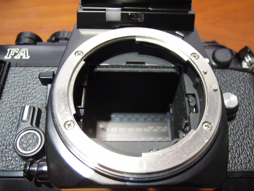 ジャンク】Nikon FA ブラック （不具合あり）