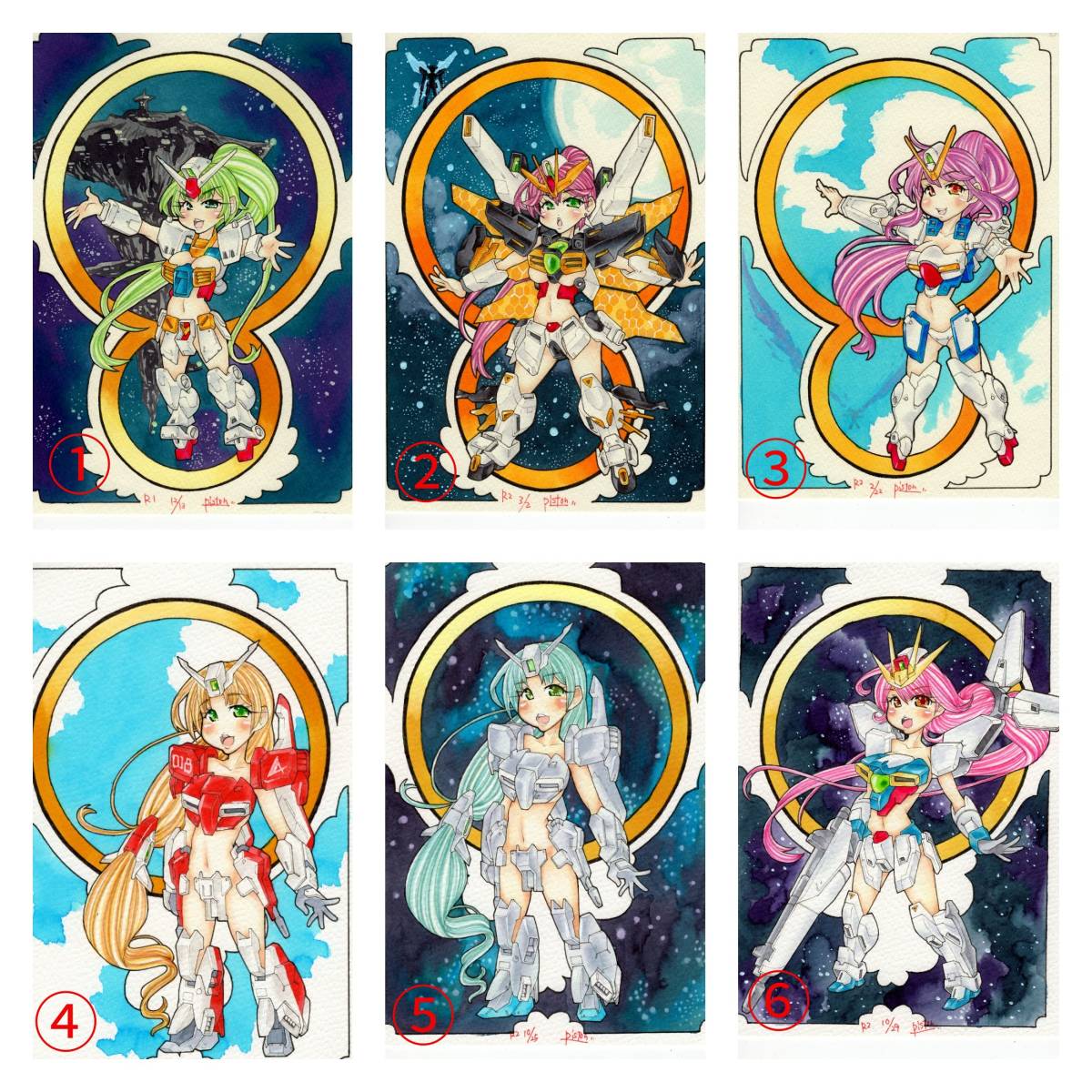 同人手描きイラスト A5size 巨乳 可愛い 過去絵オーダー 描きます Ms少女 ガンダム 擬人化 手描きイラスト 売買されたオークション情報 Yahooの商品情報をアーカイブ公開 オークファン Aucfan Com