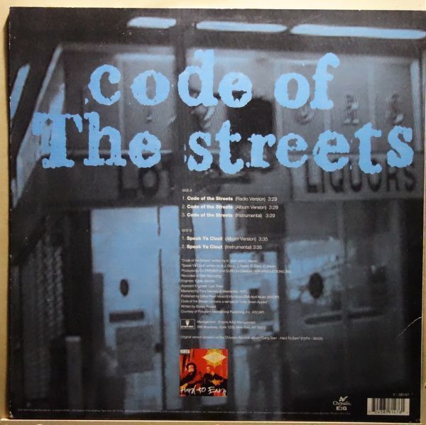Gang Starr - Code The Streets Of Street – ⁄ of the GANG STARR
