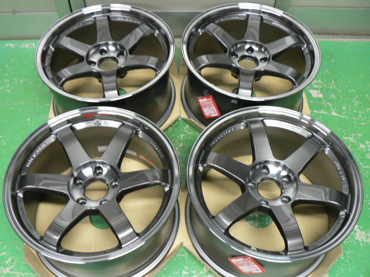 ③ TE37SL 9．5J＋22 CE28 RAYS GTR BNR34