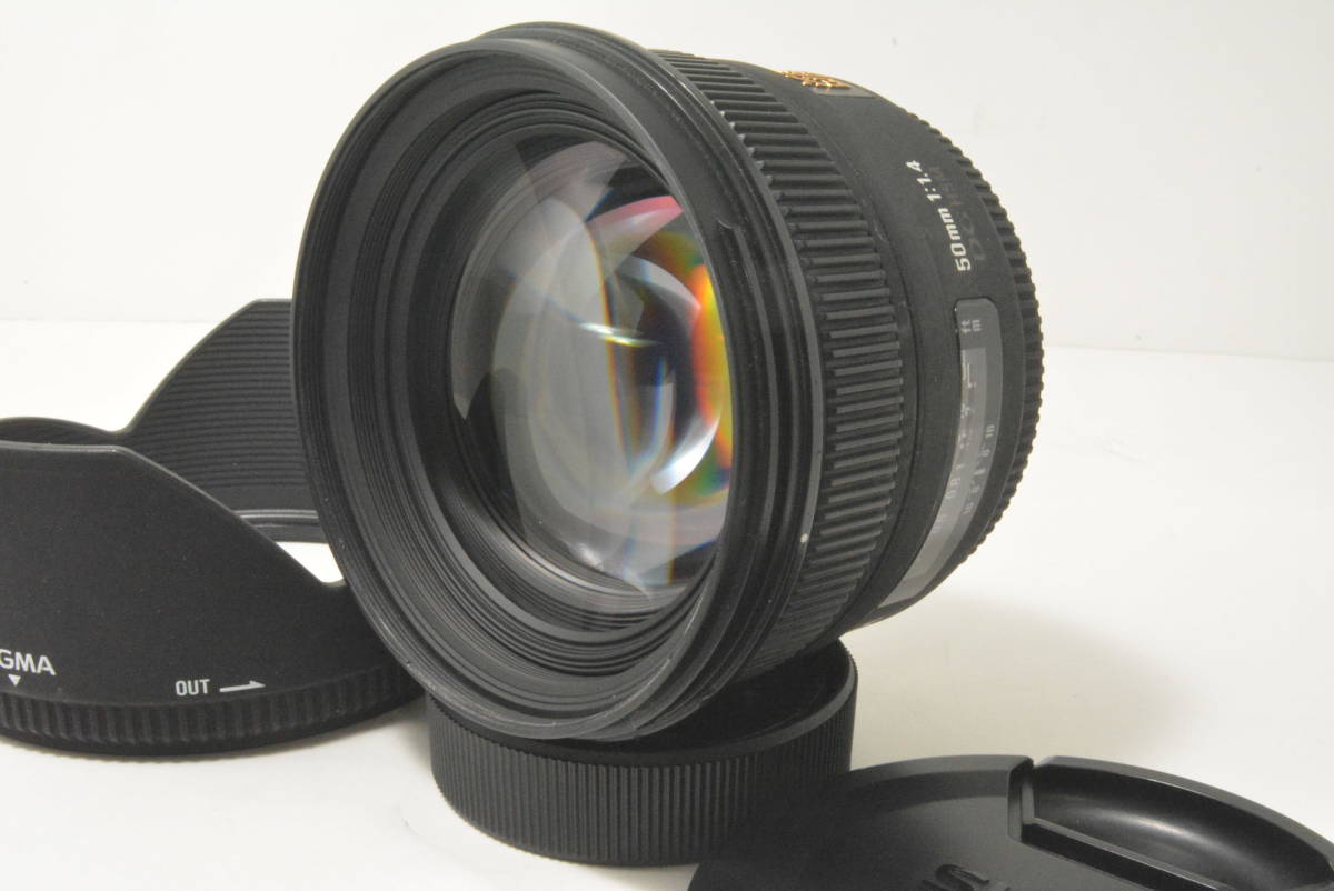 ニコン用☆良品☆シグマ SIGMA 50mm F1.4 EX DG HSM 50mm F1.4