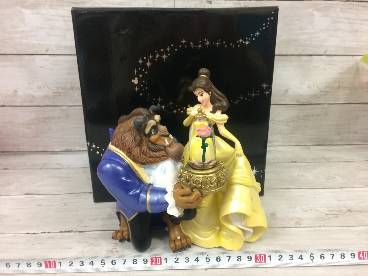 美女と野獣 スノードーム スノー ディズニー スノードームの中古