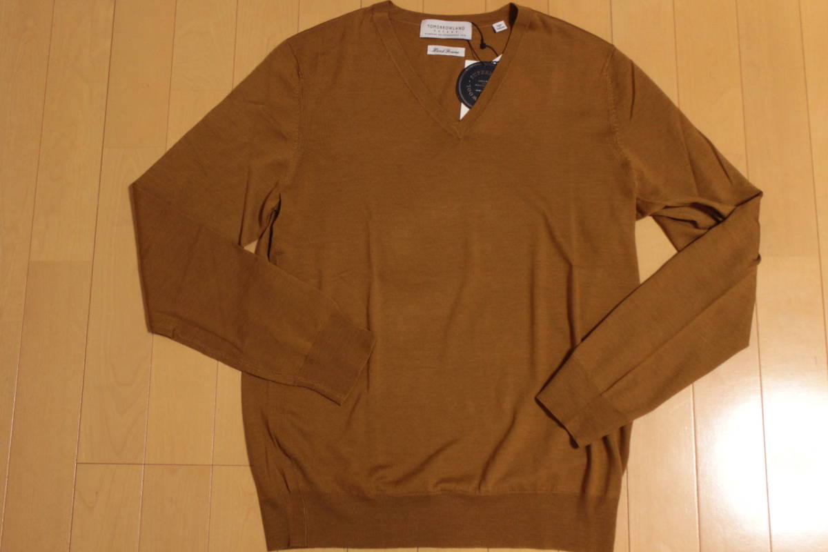 セール TOMORROWLAND セーター ニット tricot メンズ モス シルク カシミヤ Vネック トゥモローランド⁂ハイゲージニット ハイネックプルオーバー ヤクキャメル （ニット・セーター （ニット メランジニット