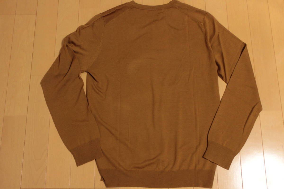 セール TOMORROWLAND セーター ニット tricot メンズ モス シルク カシミヤ Vネック トゥモローランド⁂ハイゲージニット ハイネックプルオーバー ヤクキャメル （ニット・セーター （ニット メランジニット