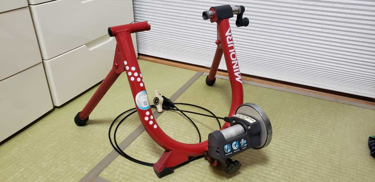 【2026，正規品】 MINOURAサイクルトレーナーローラー台 ミノウラ LiveRide LR340ライブライド固定式 リモコン付 負荷調整:7段階(トレーニング機器)｜売買されたオークション情報、yahooの商品情報をアーカイブ公開 トレーニング機器