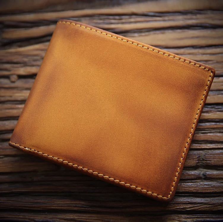新作品 数量限定 イタリアンレザー ハンドメイド 牛革 本革 手作り 二つ折り財布 ミニ財布 小銭入れあり 超 金運up ハンドメイド 売買されたオークション情報 Yahooの商品情報をアーカイブ公開 オークファン Aucfan Com