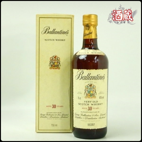 MQ863 古酒 バランタイン 30年 ベリーオールド Ballantines 30y MQ863 古酒 バランタイン 30年 ベリーオールド Ballantines 30y
