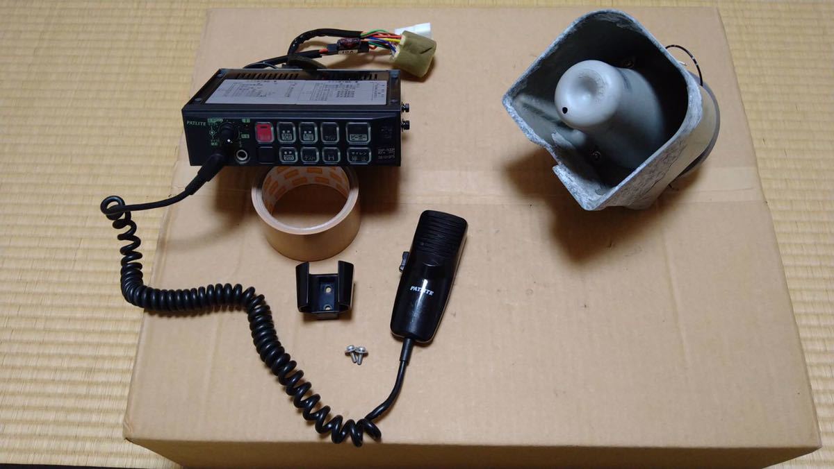パトライト | サイレンアンプ PATLITE SAP-500RBVZ-HF+N 動作確認済み 