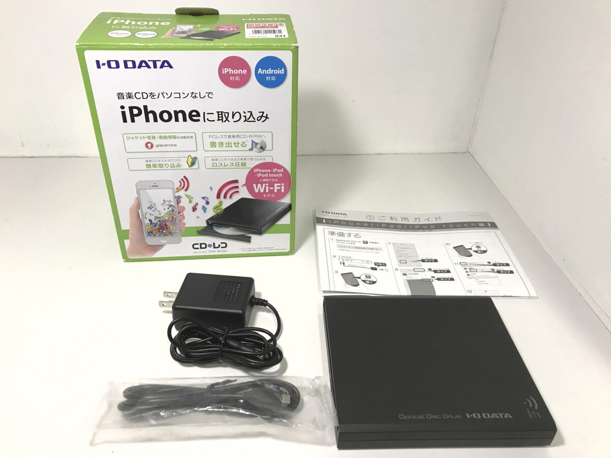 中古美品】 I・ODATA アイ・オー・データ CDレコ CDRI-W24RI 【96