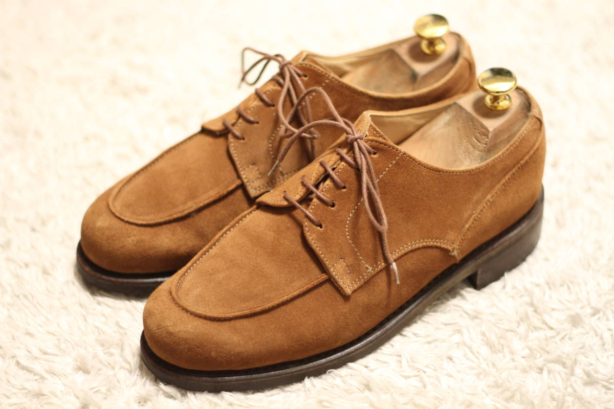 良品】PARABOOT シャンボード スナッフ スエード 6(ブラウン CHAMBORD 