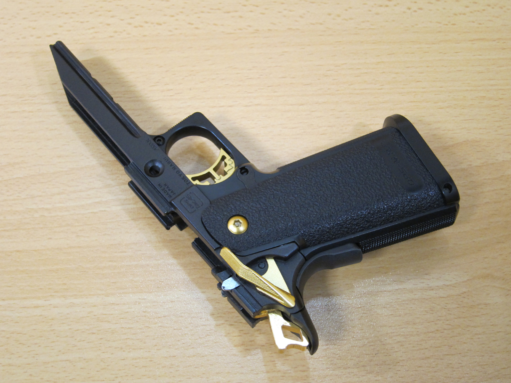 東京マルイ ゴールドマッチ ハイキャパ5.1 ガスブローバック GOLD 美品 ハイキャパ5 ハイキャパ ガスブロー MATCH ゴールドマッチ&frasl;GOLD 東京マルイ] 5.1 Match｜Yahoo 0 （ハイキャパ5.1