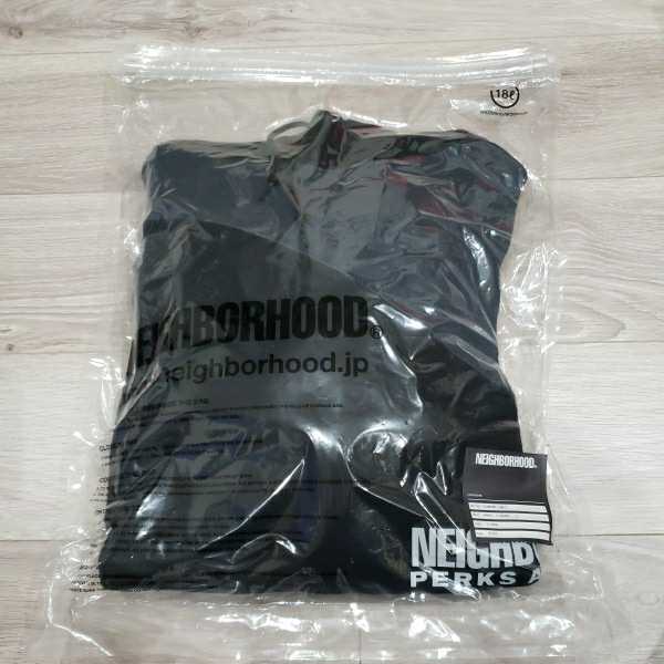 新品未使用品 NEIGHBORHOOD × P.A.M ネイバーフッド パム PARKS AND MINI パーカー バックプリント 黒 サイズXL コラボ