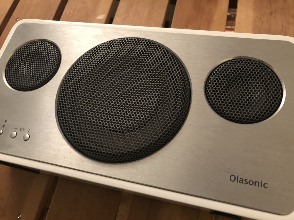 olasonic IA-BT7(w) シルクホワイト オラソニック Bluetoothスピーカー