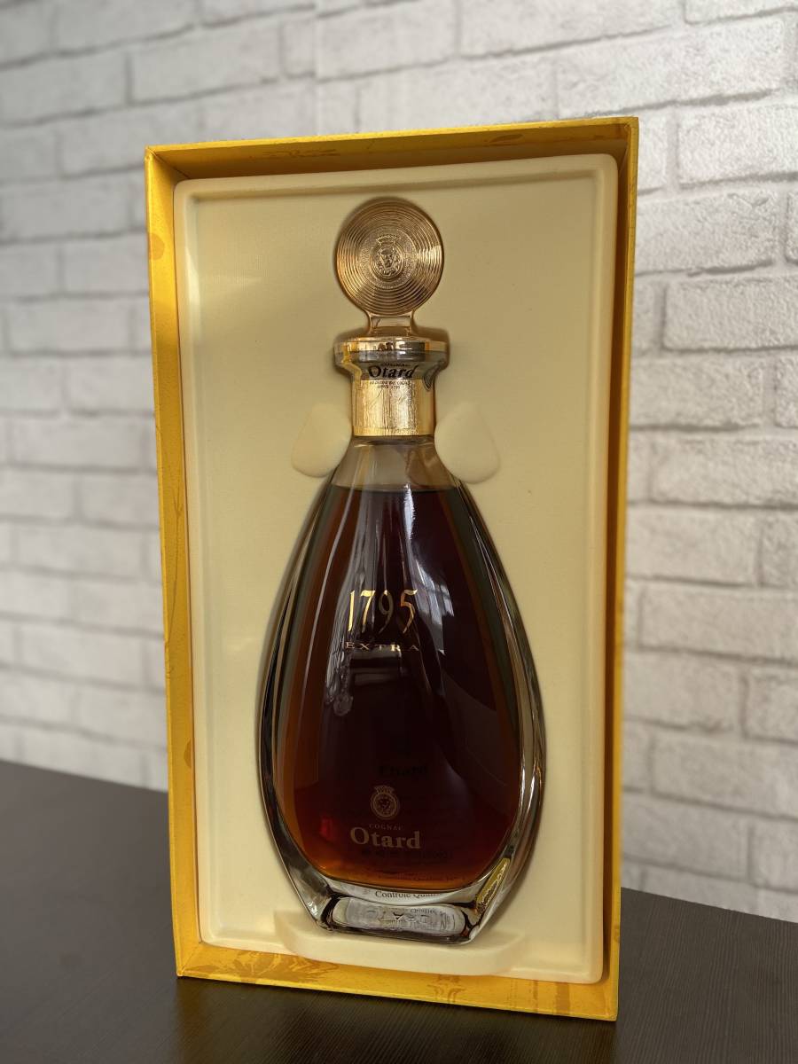 『専用』未開封　ブランデー　ザ・アルプスCOGNAC Otard Extra 未開栓 オタール 1795 エクストラ 700ml 箱付き ブランデー コニャック