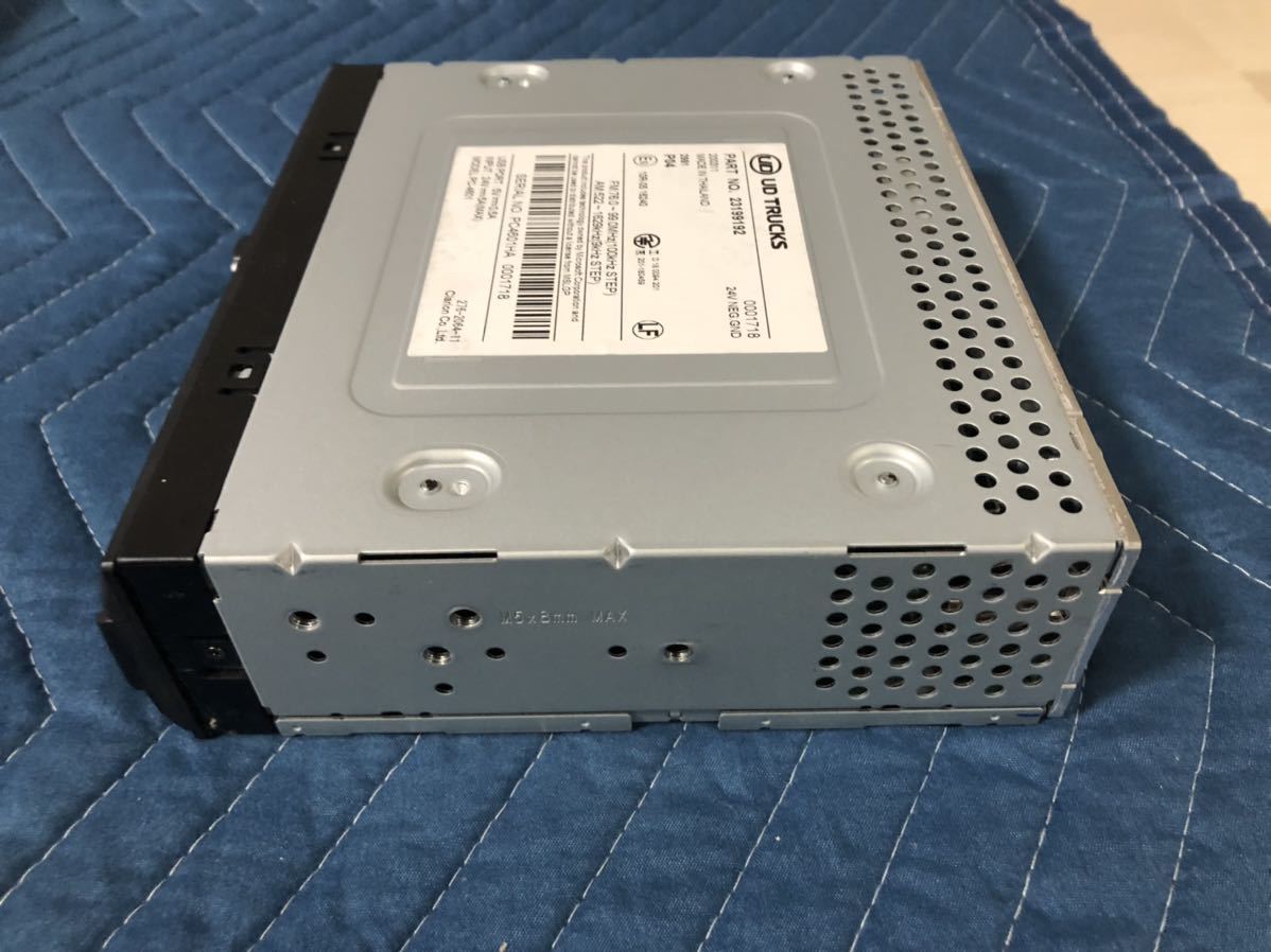 24V USB AUX AM ラジオ オーディオ Bluetooth UD FM 日野 純正品 新車