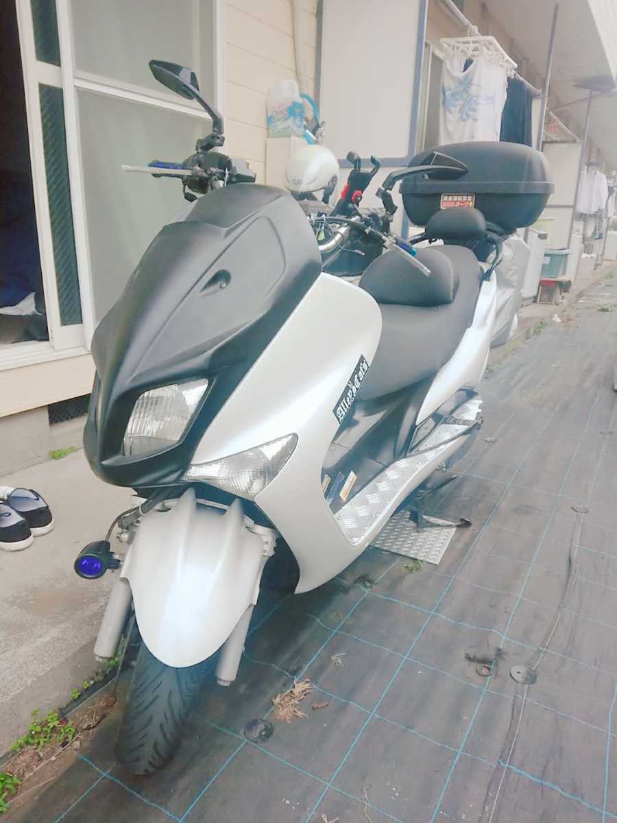 YAMAHA マジェスティ125 コマジェ カスタム 自動車、オートバイ