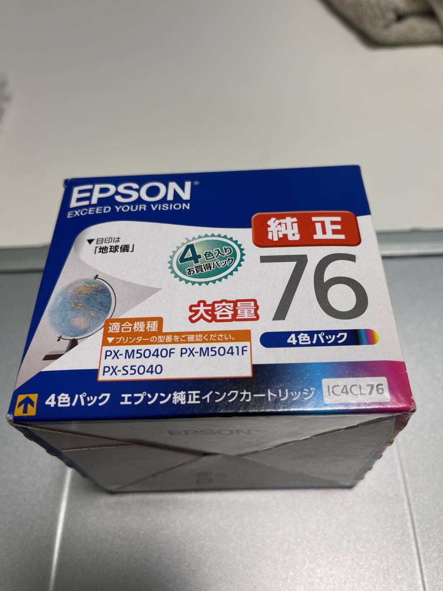 EPSON 純正インクカートリッジ IC4CL76 4色パック EPSON - EPSON