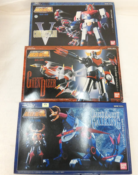 □超合金魂 コンバトラーV GX-03 グレンダイザーGX-04 ガイキングGX-05