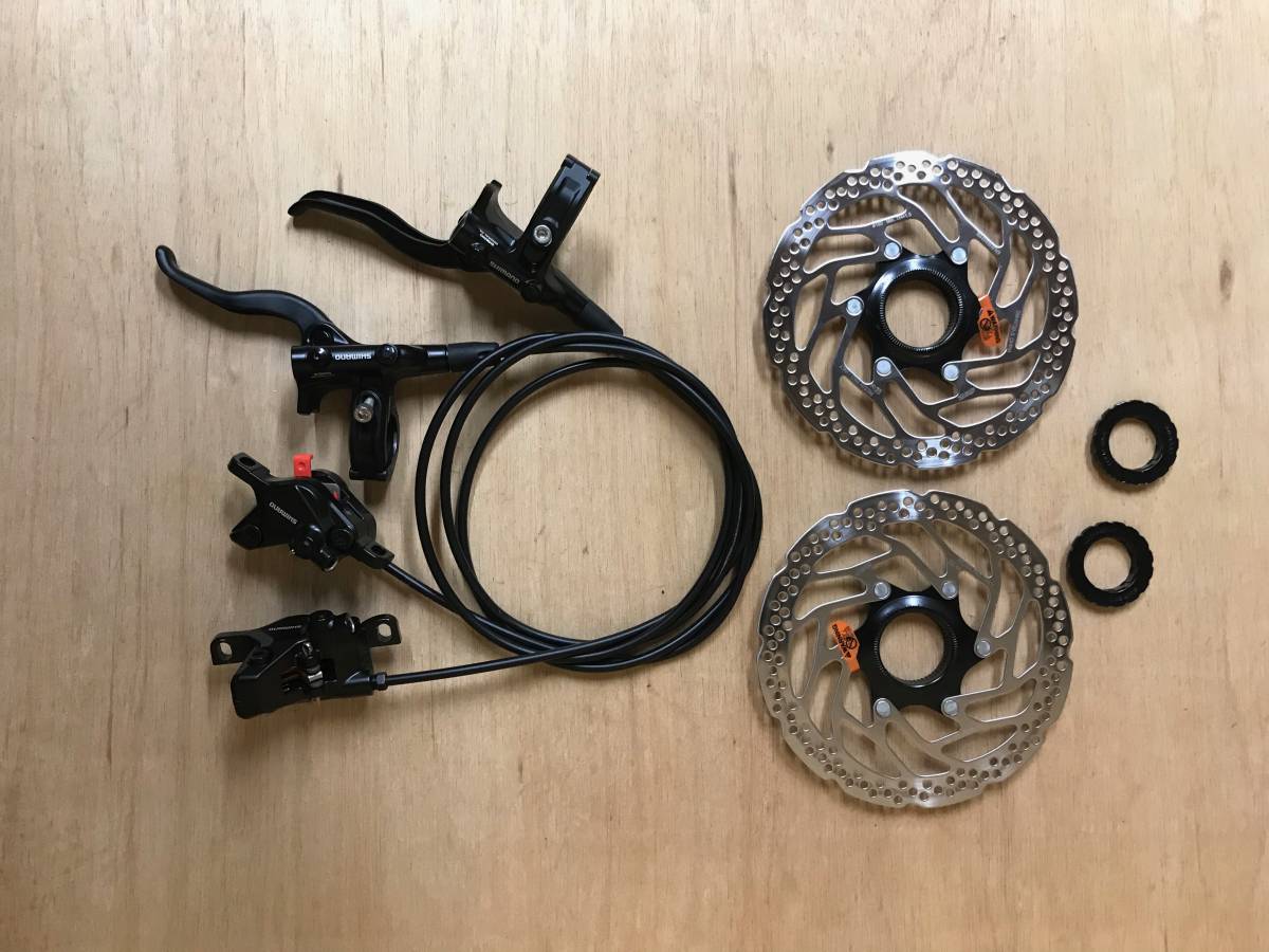 送料無料，定番 シマノ ディスクブレーキ セット SHIMANO 油圧ブレーキ(ディスクブレーキ)｜売買されたオークション情報、yahooの商品情報をアーカイブ公開 - オークファン ディスクブレーキ