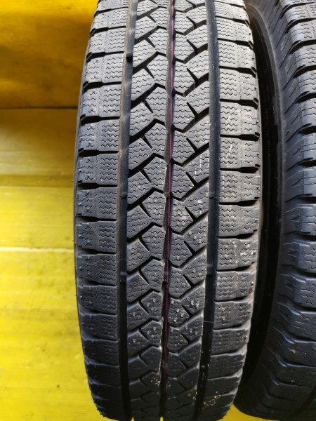 BS BLIZZAK VL1★195/80R15 70%-80%山 スタッドレス 4本　2019年 室内保管　№0416