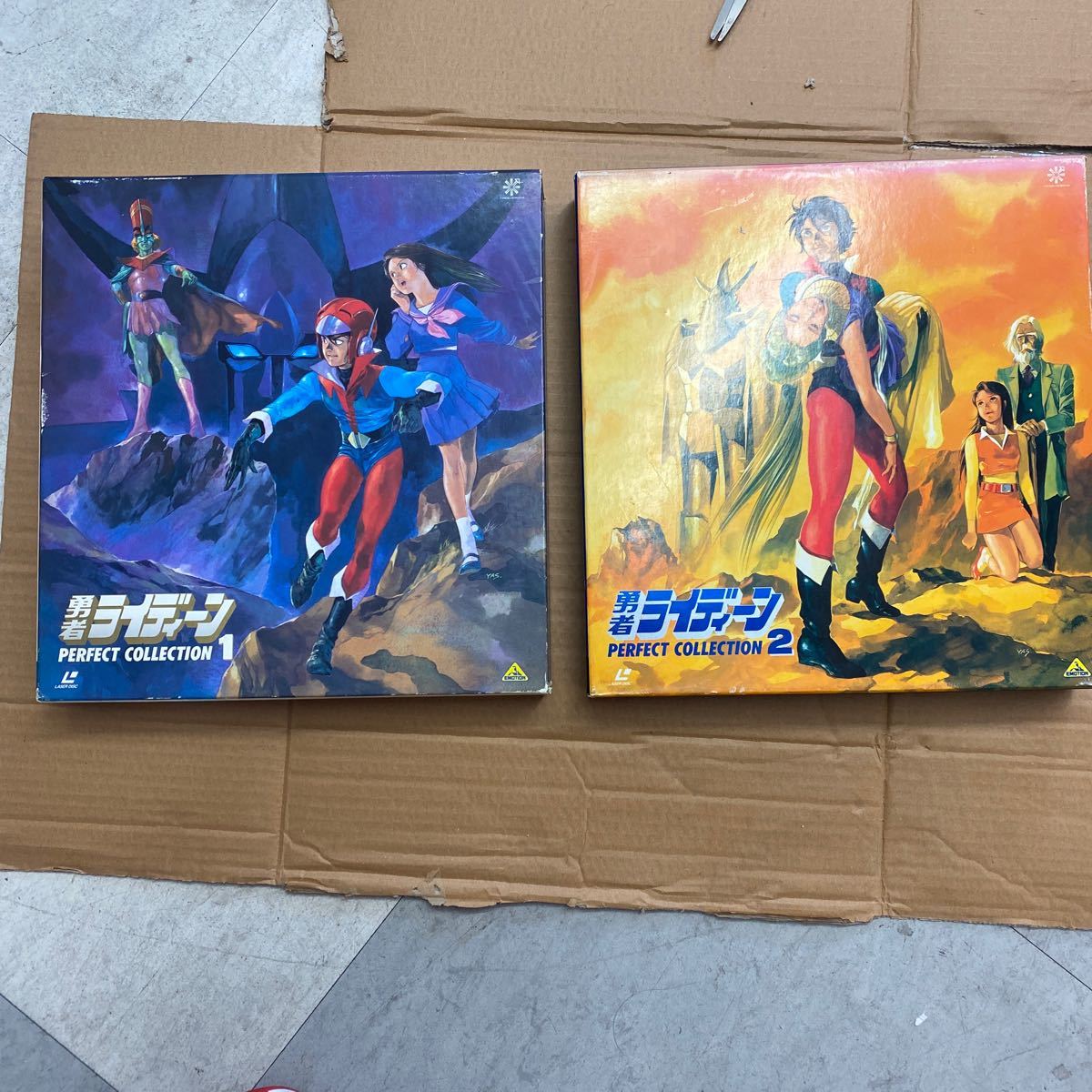 勇者ライディーン - DVD BOX LD レーザーディスク メルカリ 「勇者