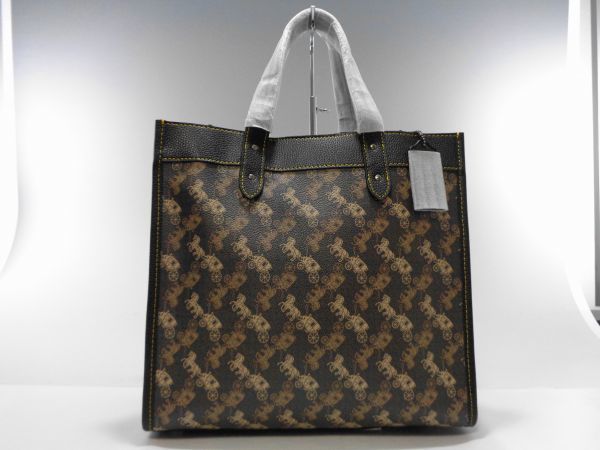 新品定価約3.6万 新品 同様 未使用 COACH フィールド トート ホース 