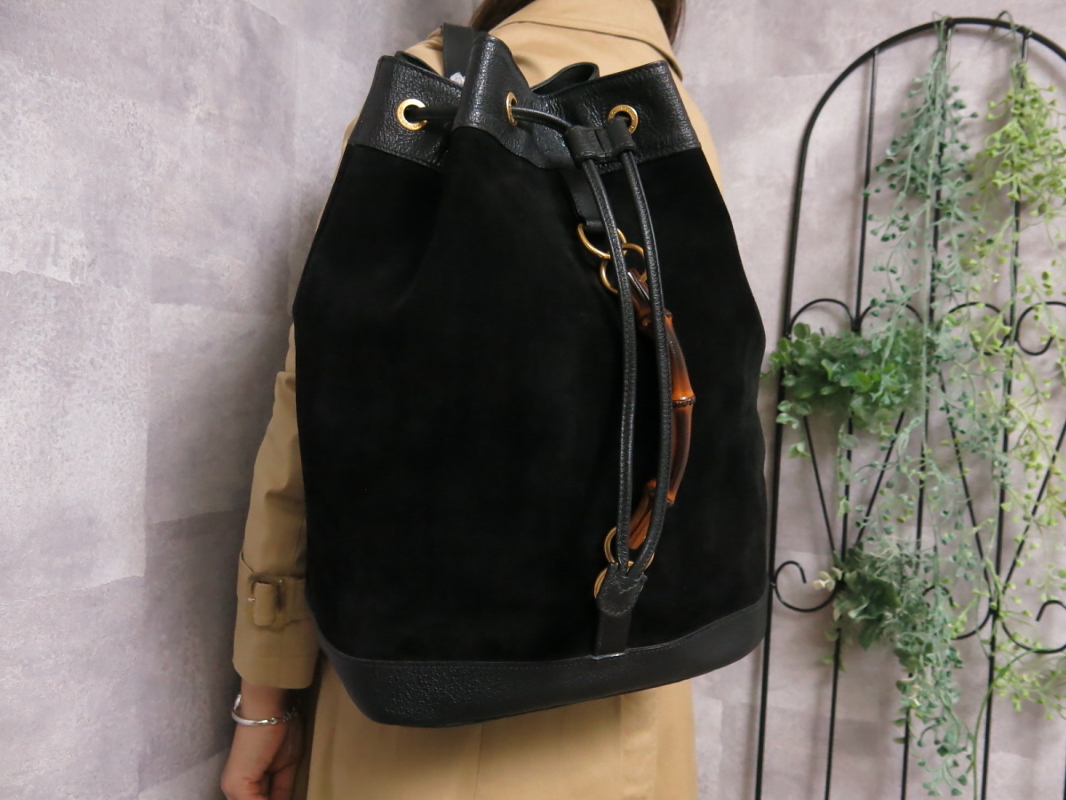 グッチ バンブー スエードの通販 GUCCI - スエード 2026年最新グッチ 