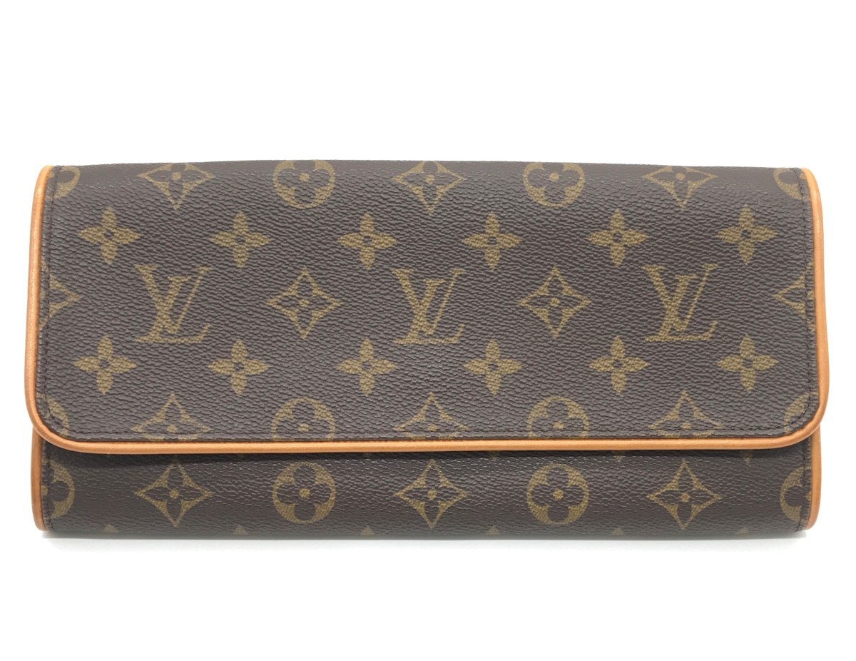 LOUIS VUITTON ルイヴィトン LV モノグラム ポシェットツインGM 