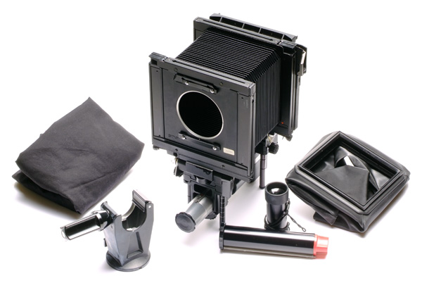 □ジナー Sinar F 45型★フルネル、広角蛇腹、延長レール、他