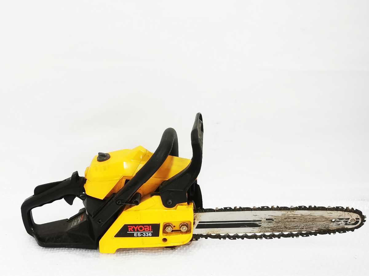 Yahoo!オークション RYOBI ES-336 エンジンチェンソー ジャンク扱い 